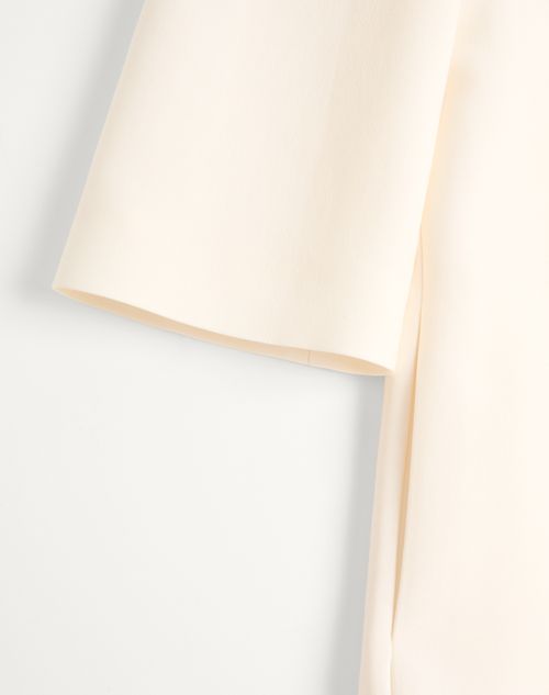 Valentino - Crepe Couture Short Dress - Ivory - Woman - Dresses