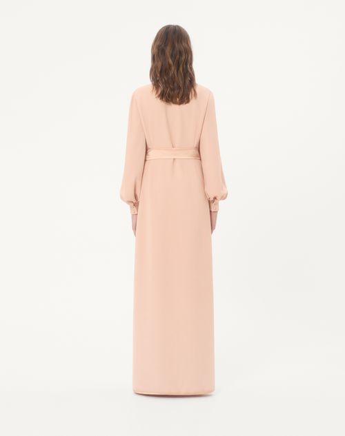 Valentino - Cady Couture Long Dress - Salmon - Woman - Gowns