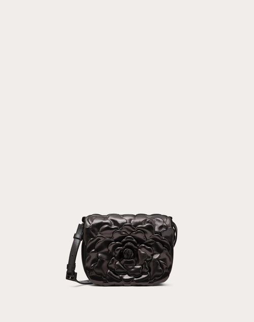 Valentino Garavani - Small Valentino Garavani 03 Rose Edition Atelier Bag With Shoulder Strap - Black - Woman - Woman Sale