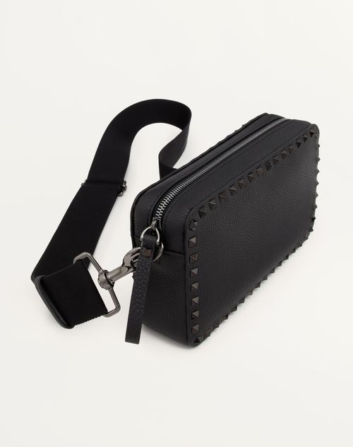 Valentino black studded cross body bag sale