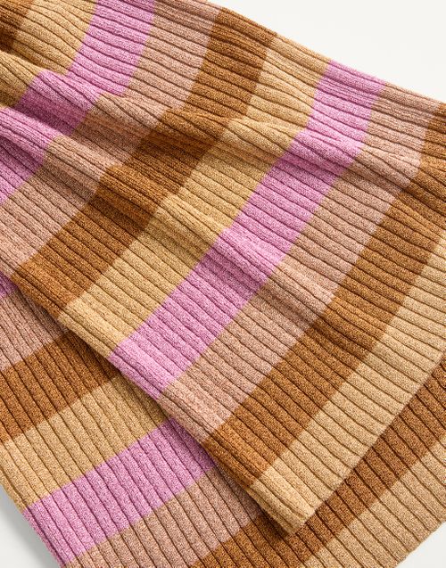 Valentino - Lurex And Cotton Knit Pants - Multicolor - Woman - Pants And Shorts