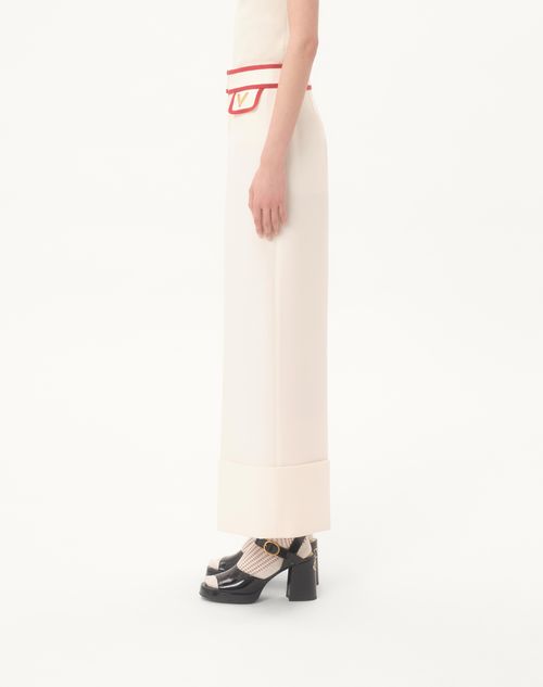  - Ivory/red