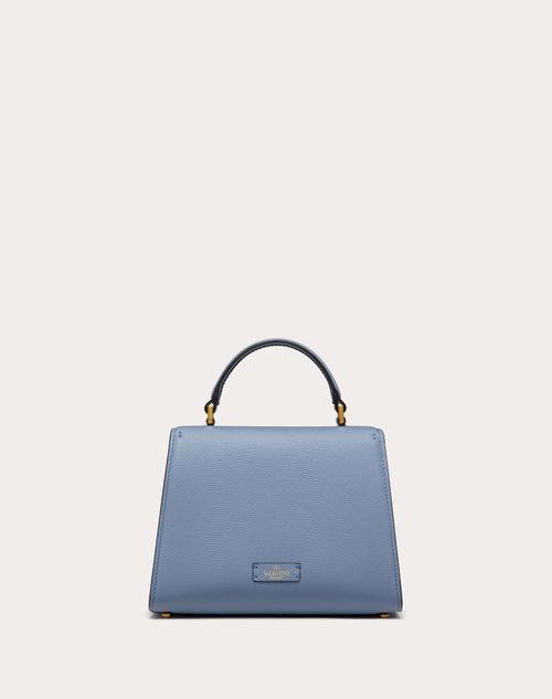 Valentino Small Vsling Handbag In Grainy Calfskin Black