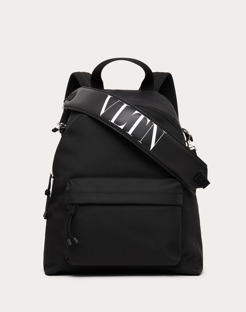 Vltn ナイロン バックパック for メンズ インチ ブラック Vltn ナイロン バックパック for メンズ インチ ブラック