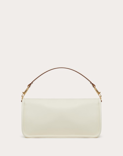 Valentino Garavani VLogo leather crossbody bag - White
