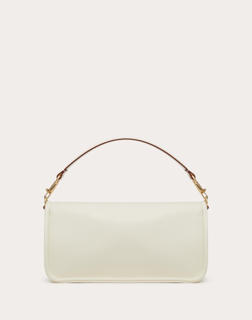 Valentino Garavani VLogo leather crossbody bag - White