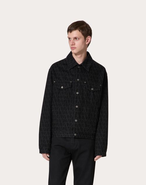 Louis Vuitton Monogram Black Denim Jacket