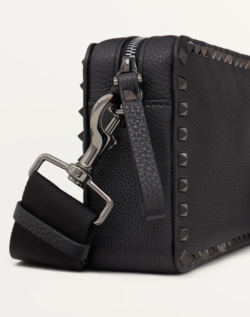 VALENTINO GARAVANI - Rockstud Leather Crossbody Bag