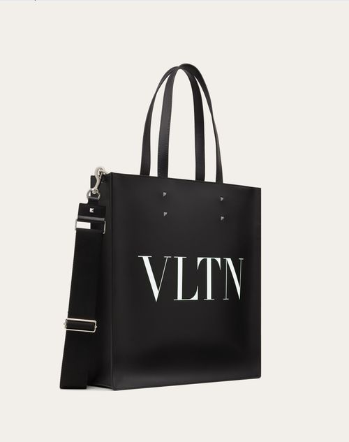 VLTN LEATHER TOTE BAG