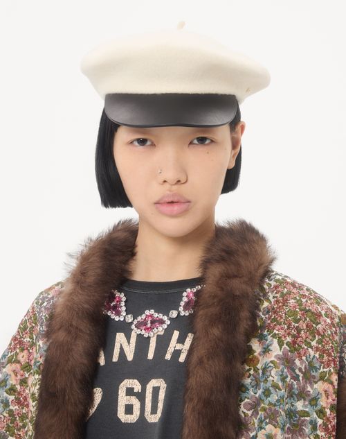 Valentino Garavani - Pas Plus Necklace In Metal, Resin, Enamel And Crystals - Palladium/cream/pink - Woman - Fashion Jewelry