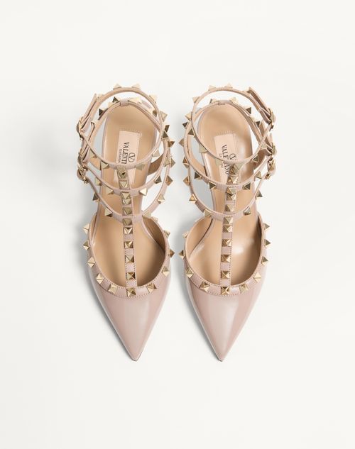 Valentino Garavani - Rockstud Caged Pump 65Mm - Poudre - Woman - Shoes