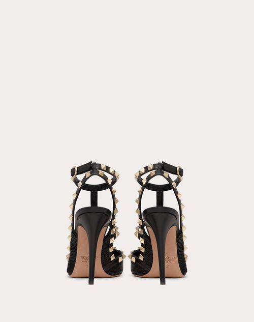 VALENTINO GARAVANI NITE-OUT SATIN PUMP 110 MM