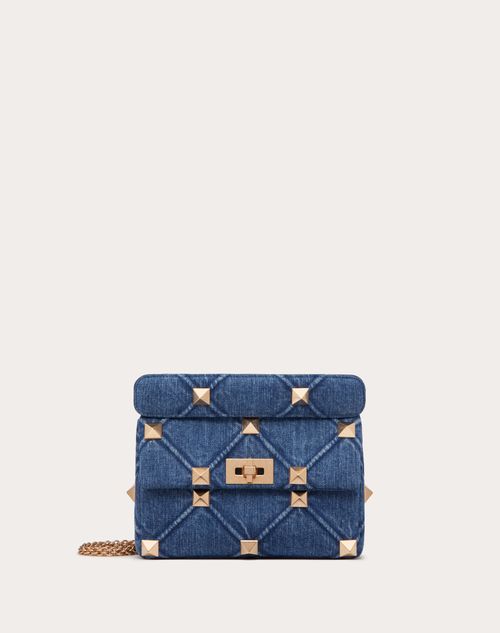 Valentino Garavani, Bags, Valentino Rockstud Denim Camera Bag