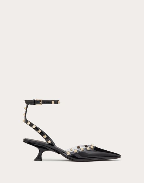 Valentino rockstud 2025 black patent