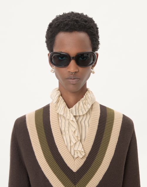 Valentino Garavani - Cherryfic Metal And Swarovski® Crystal Earrings - Gold/crystal - Woman - Jewellery