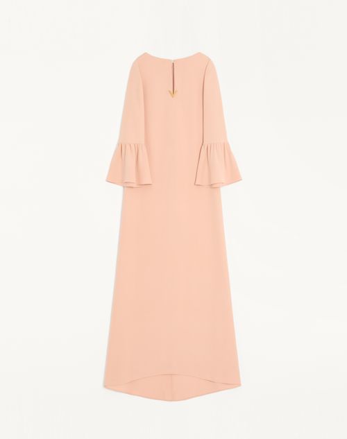 Valentino - Cady Couture Long Dress - Salmon - Woman - Gowns
