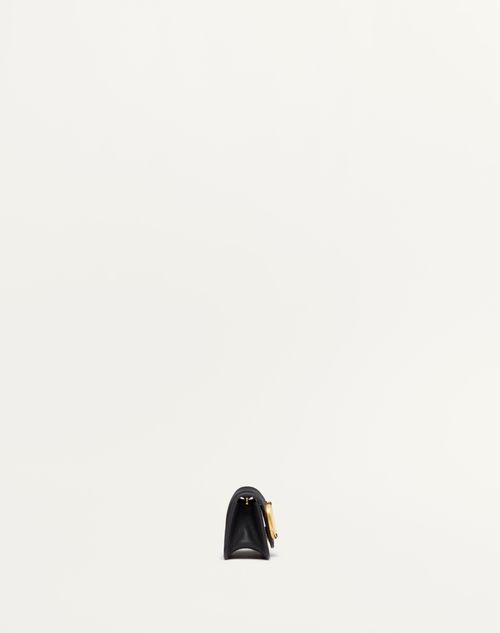 Valentino Garavani Locò Micro Bag In Calfskin Leather With Valentino Garavani Locò Micro Bag In Calfskin Leather With