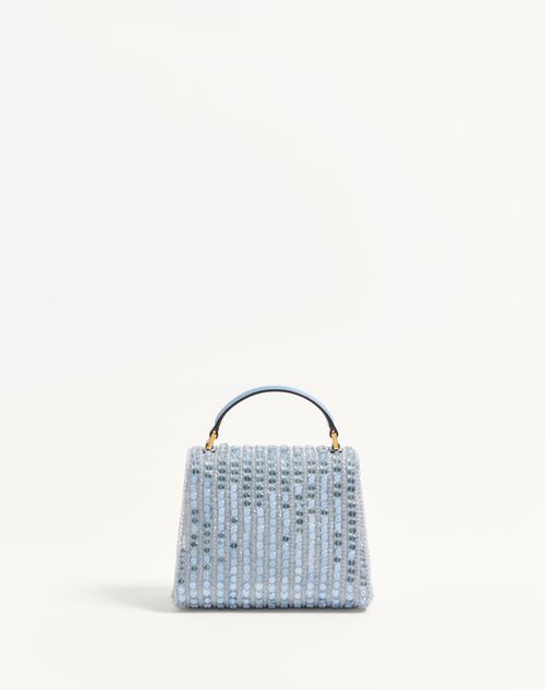 Valentino Garavani Vsling Mini Embroidered Handbag With Valentino Garavani Vsling Mini Embroidered Handbag With