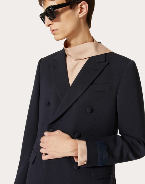 Valentino Garavani double-breasted blazer - Blue