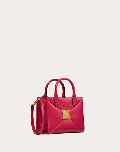 Valentino Garavani - Small One Stud Nappa Handbag - Blossom - Woman - Single Handle Bags