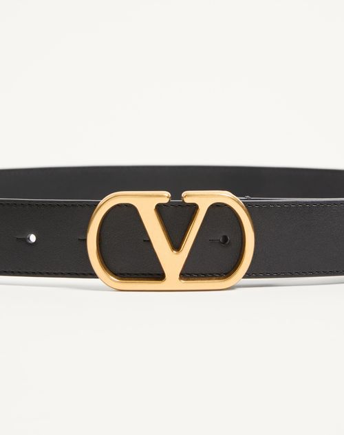 初売りセール In Belt Signature Vlogo Shiny in Man for Mm 30 Calfskin バッグ
