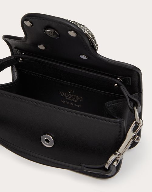 Valentino black bag store with chain