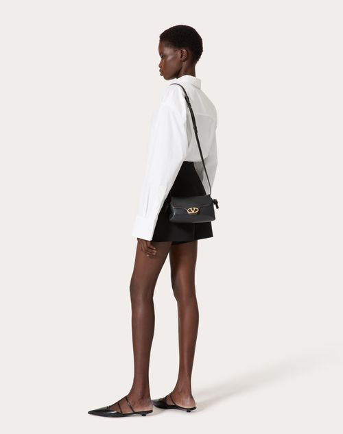 Valentino Garavani - Vlogo 1960 Nappa Leather Mini Bag - Black - Woman - Shoulder Bags