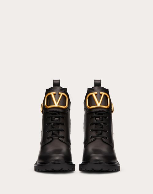 Combat hotsell boots valentino