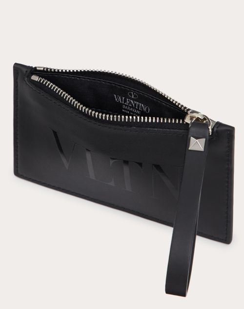 Vltn カードホルダー for メンズ インチ ブラック/ブラック | Valentino JP