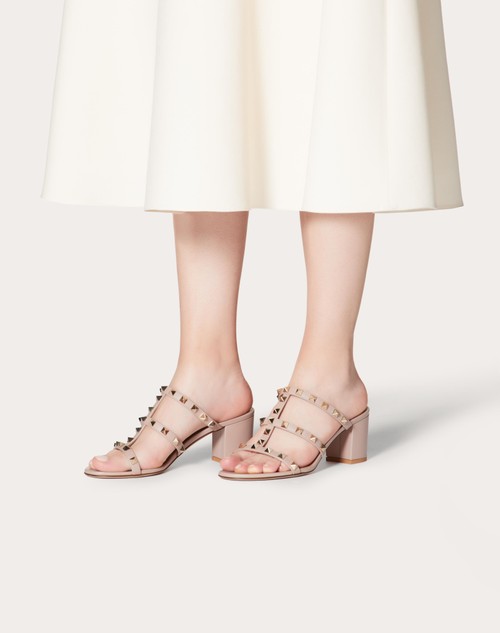 Valentino Garavani Rockstud Slides in Pink