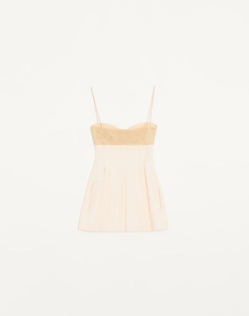 Valentino - Shantung Jumpsuit - Ivory - Woman - Dresses