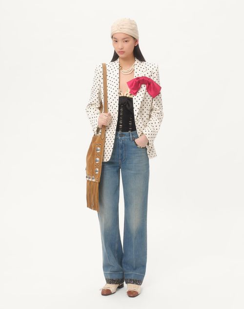 デニム パンツ for ウィメンズ インチ デニム | Valentino JP デニム パンツ for ウィメンズ インチ デニム | Valentino JP