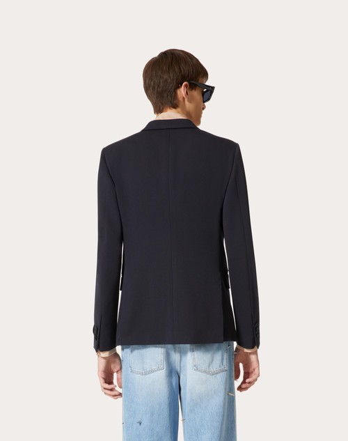 Valentino double-breasted blazer - Blue