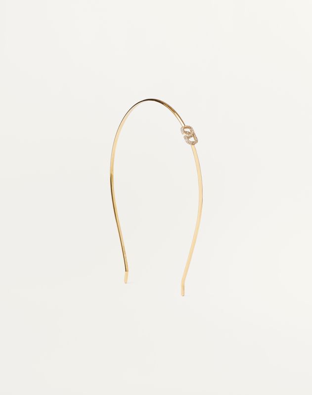 ヘアアクセサリー VALENTINO Gold Studs Head Band VALENTINO Gold Studs Head Band