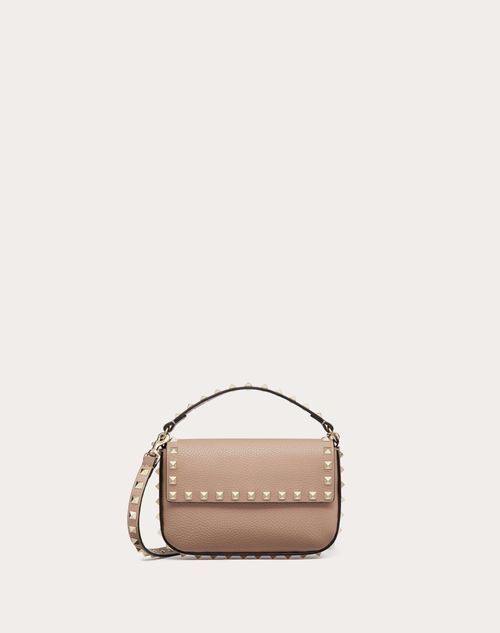 Clutches Valentino Garavani - Rockstud clutch bag in dove grey