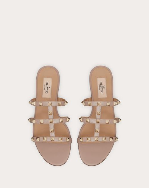 rockstud sandals flat