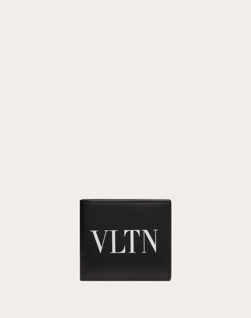 Valentino Garavani - Vltn Wallet - Black - Man - Accessories