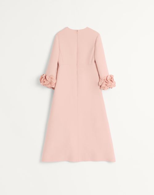 Valentino - Crepe Couture Midi Dress - Vintage Rose - Woman - Dresses
