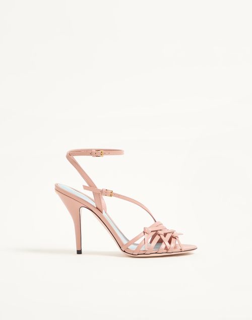 Valentino Garavani - Nodine Kidskin Sandal 100mm - Phard - Woman - Sandals