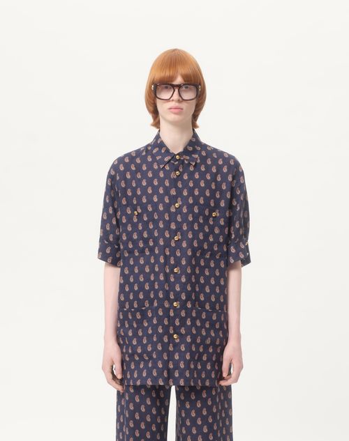  - Marineblau/creme/rot