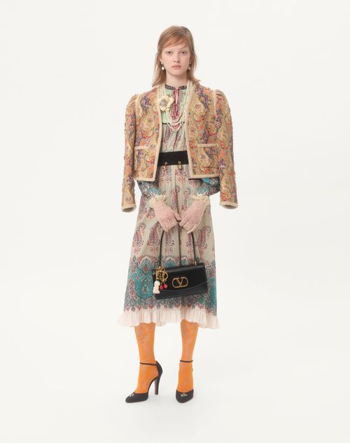 Valentino - Embroidered Voyage Imaginaire Paisley Print Dress - Multicolor - Woman - Woman Ready To Wear Sale