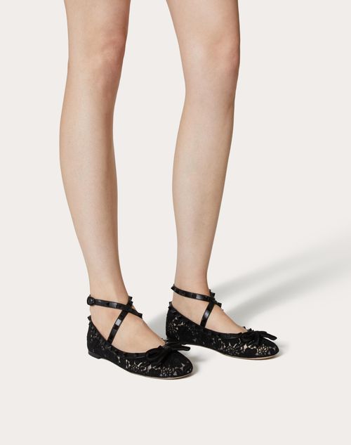 ヴァレンティノ ガラヴァーニ ロックスタッズ バレリーナ VALENTINO  