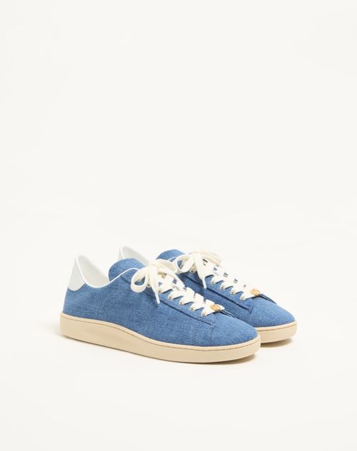 Valentino Garavani - Royco Denim Trainer - Denim - Man - Sneakers