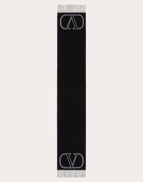 Louis-Vuitton Monogram Capital Cashmere Scarf