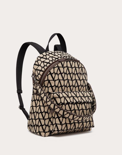 Valentino Garavani Black Iconographe Backpack