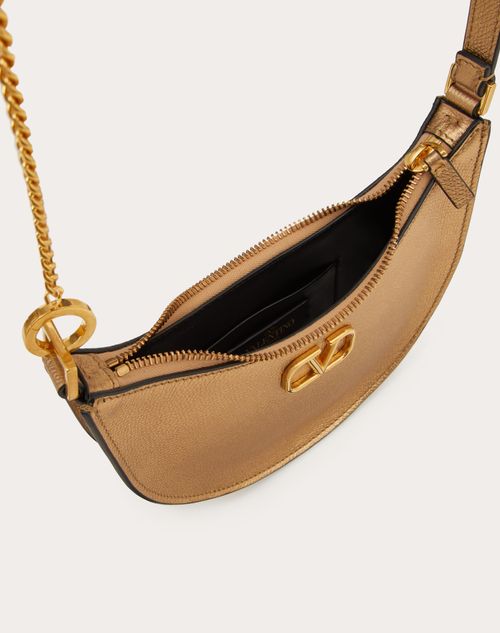 Valentino Poudre Grainy Leather VCHAIN Escape Hobo Bag Valentino