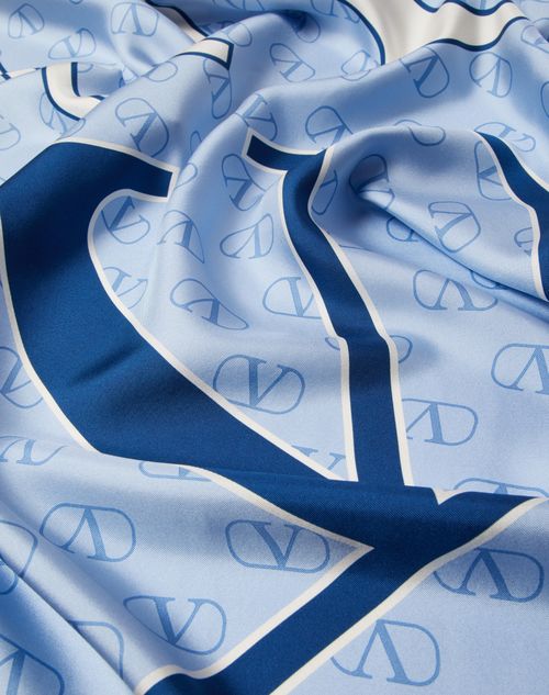 Valentino Garavani - Vロゴ シグネチャー シルク フーラード 90 X 90cm - ウィメンズ - ソフトアクセサリー