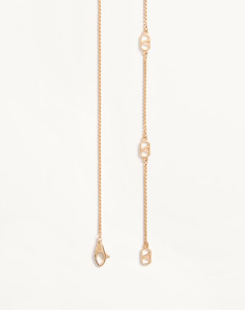 Valentino Garavani - Flutterby Necklace In Metal And Enamel - Gold/multicolour - Woman - Jewellery