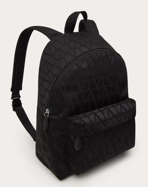 Toile Iconographe Backpack In Technical Fabric for Man in Black