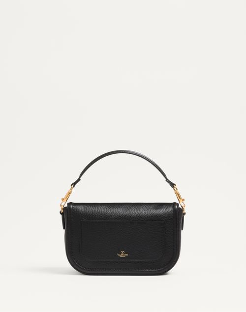 Valentino Garavani Alltime Shoulder Bag In Grainy Calfskin Valentino Garavani Alltime Shoulder Bag In Grainy Calfskin